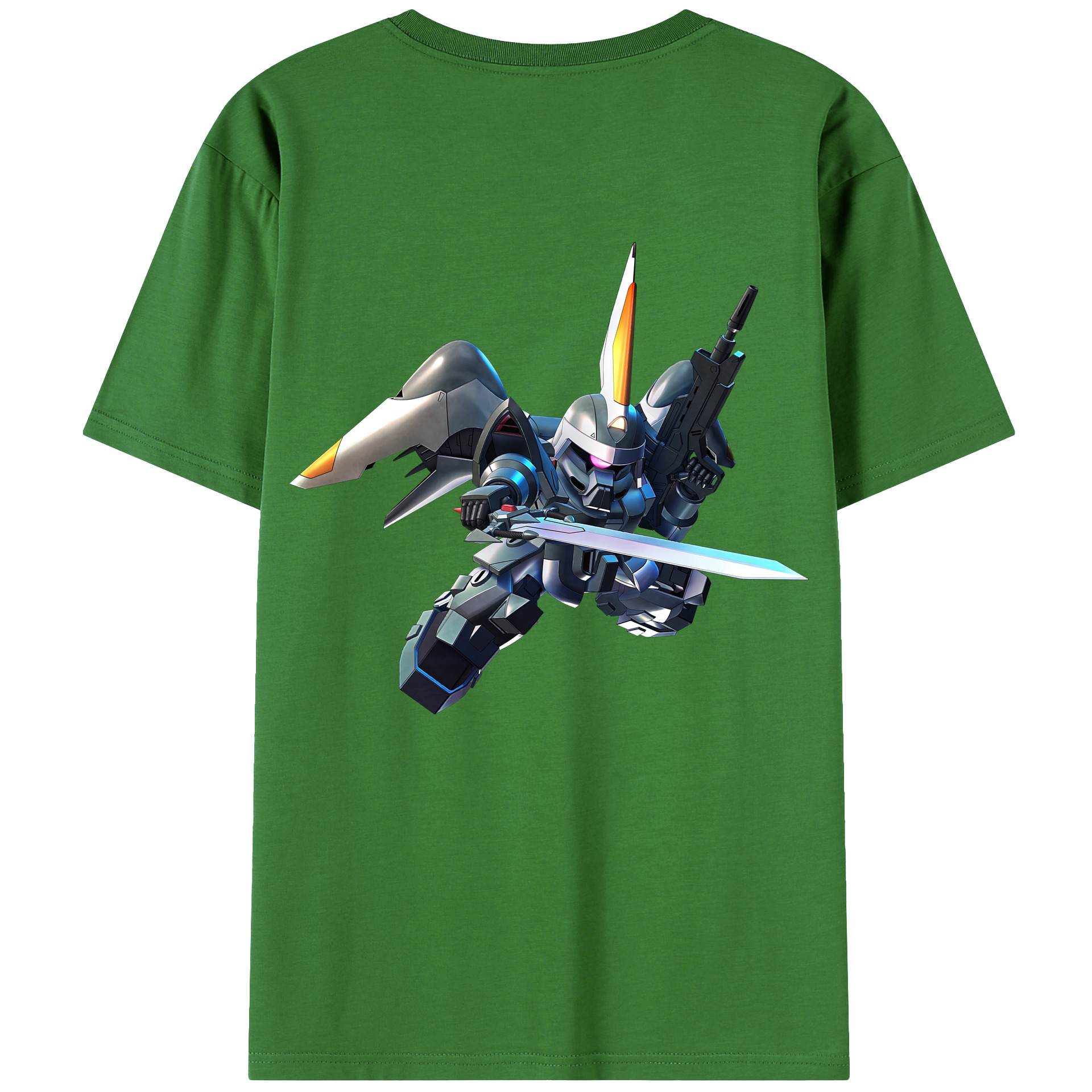 （画像用） 機動戦士ガンダム Mobile Suit Gundam レディース半袖Tシャツ(バックプリント)